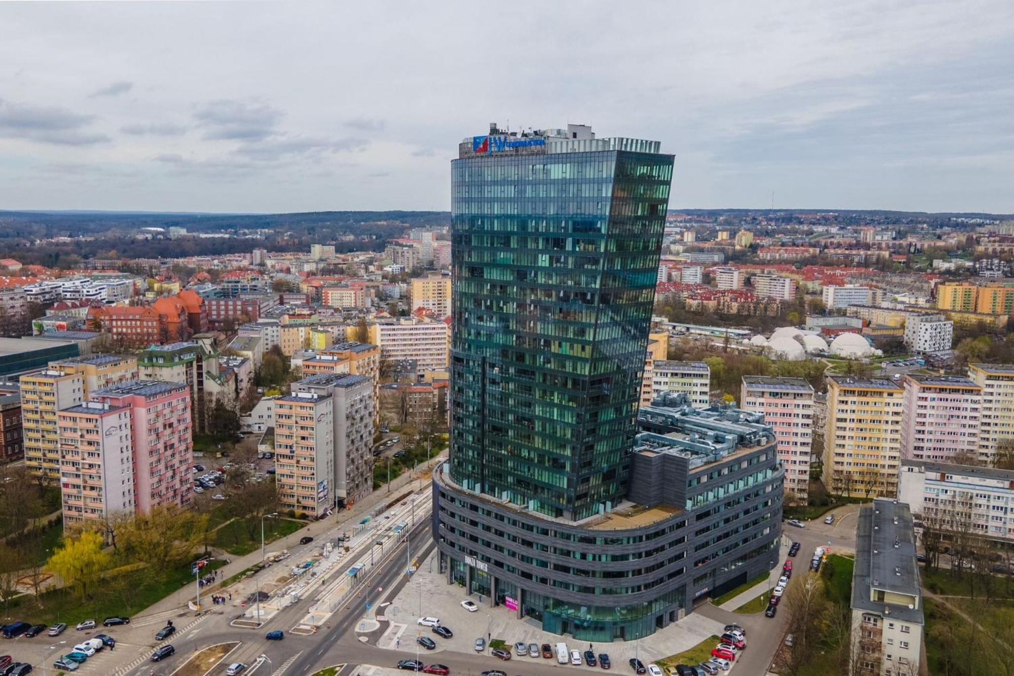 Hanza Tower Lux Sauna&Pool Estetino Exterior foto